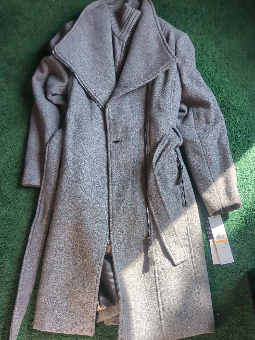 Extremely Warm Wool Blend Dress Coat